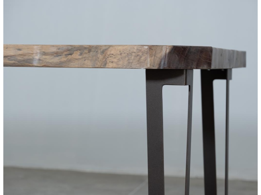 Natural Parota Rectangular Table (Live edge) - image 5