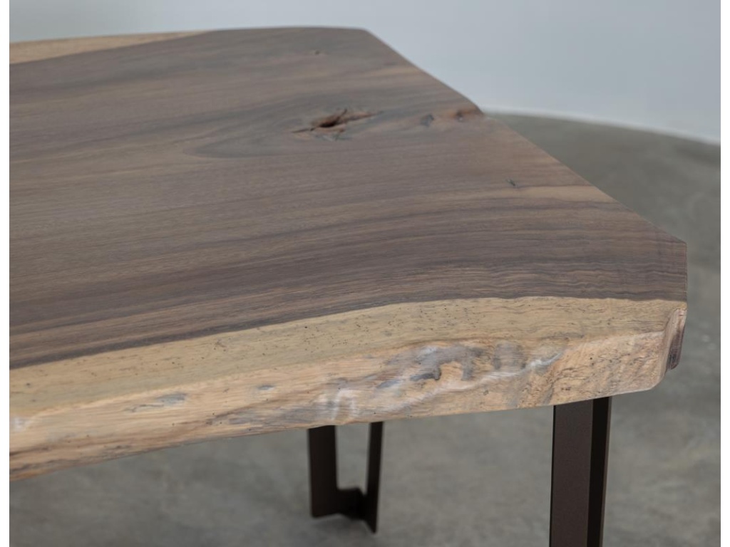 Natural Parota Rectangular Table (Live edge) - image 3