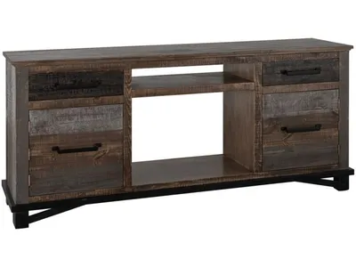 Loft Brown 70" Fireplace - Alternative View