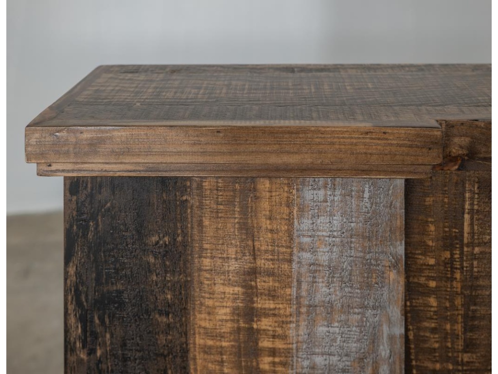 Loft Brown Fireplace Console - image 5