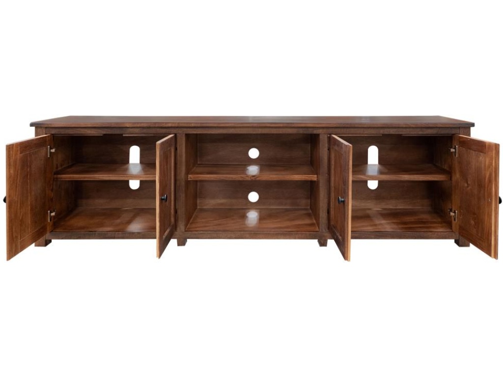 4 Door TV Stand 88" - image 2
