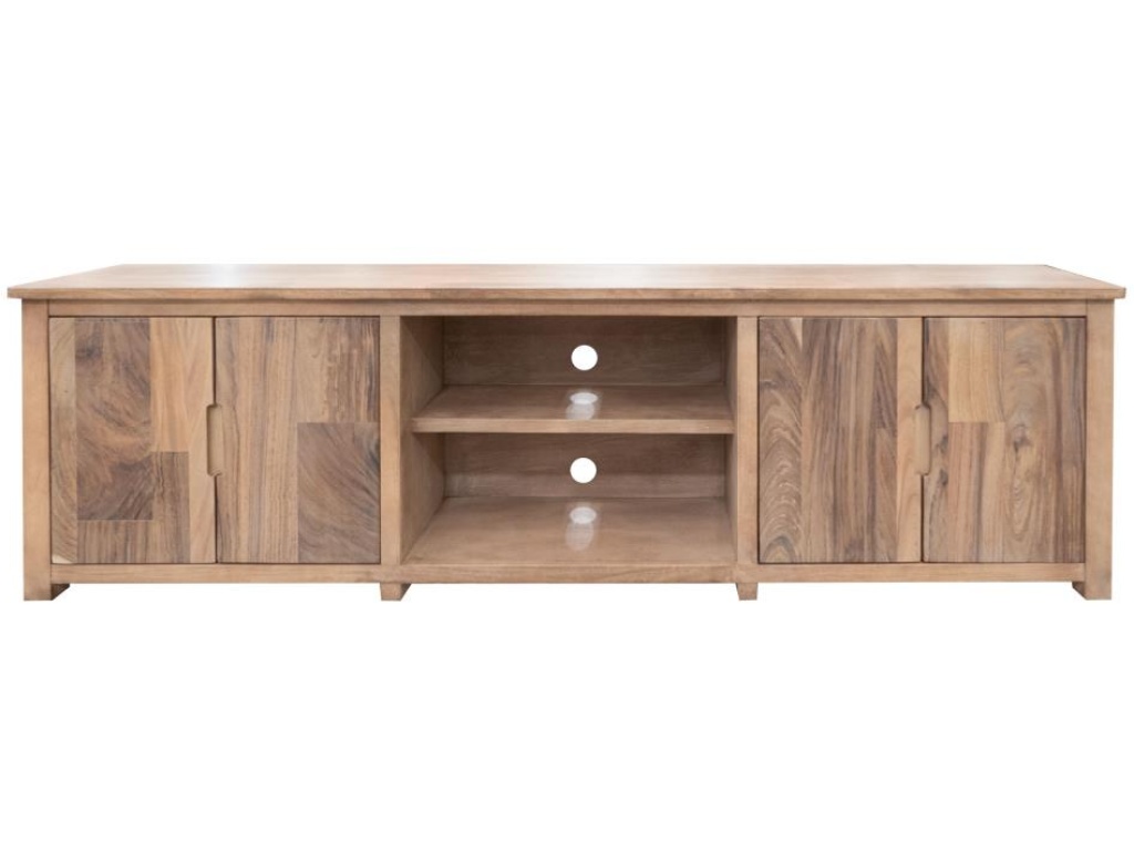 4 Door TV Stand 88" - main image
