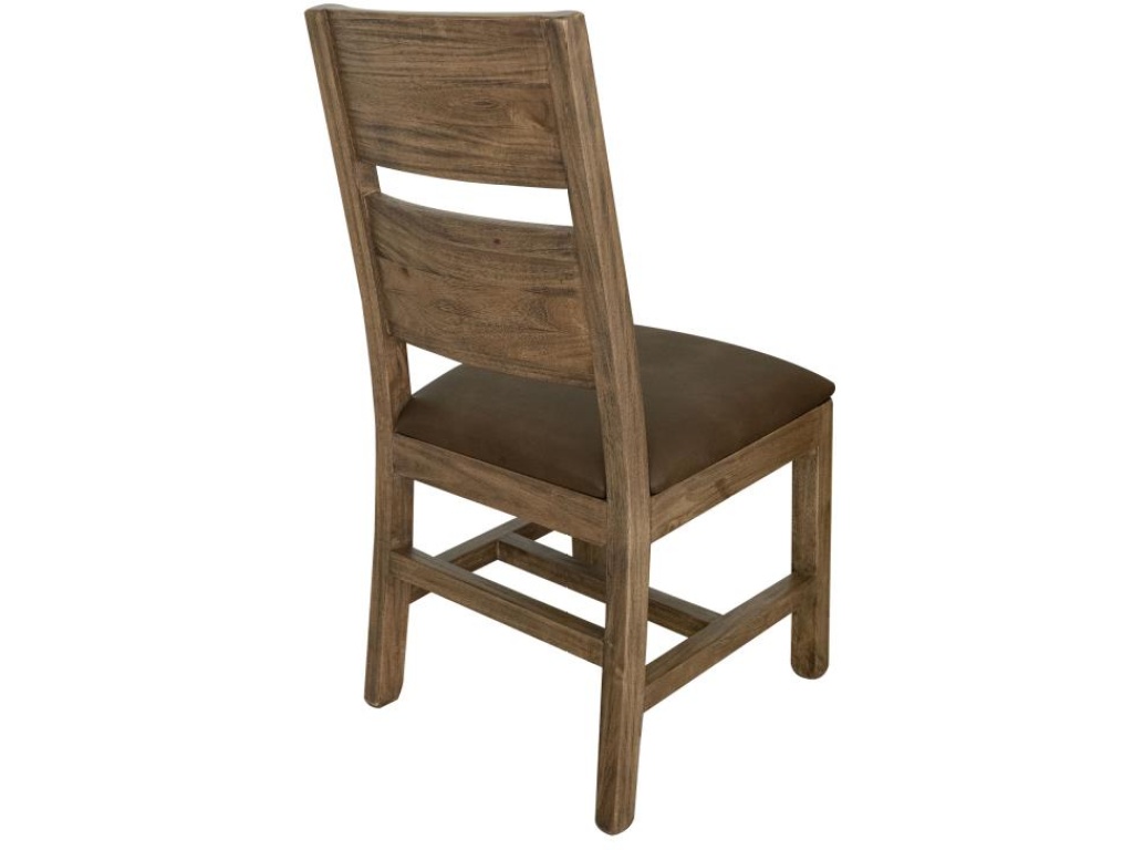 Upholstered Seat Wooden Chair** - image 1