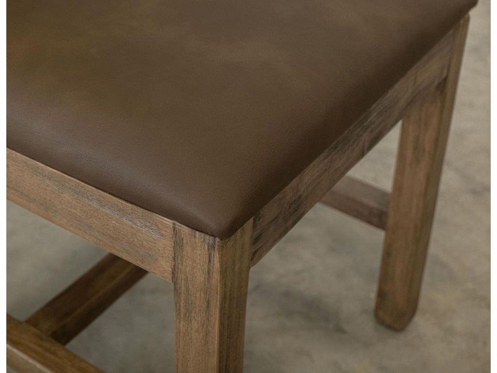 Upholstered Seat Wooden Chair** - image 5