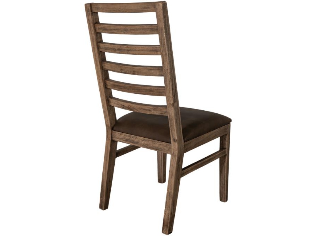 Upholstered Seat Wooden Chair** - image 2