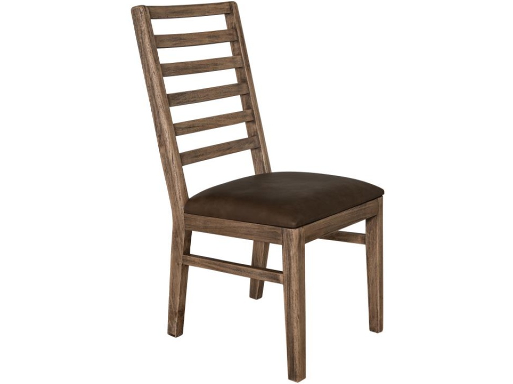 Upholstered Seat Wooden Chair** - main image