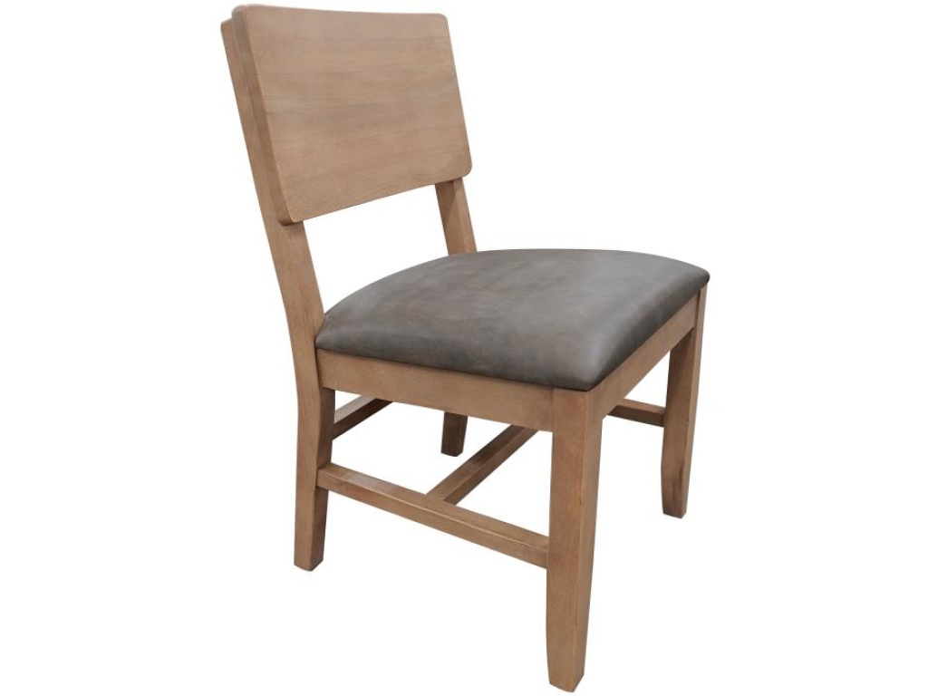 Upholstered Seat Wooden Chair - main image