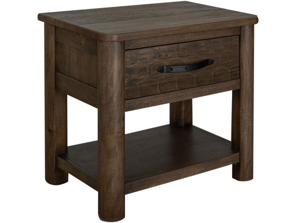 1 Drawer, 1 Shelf, Nightstand - main image