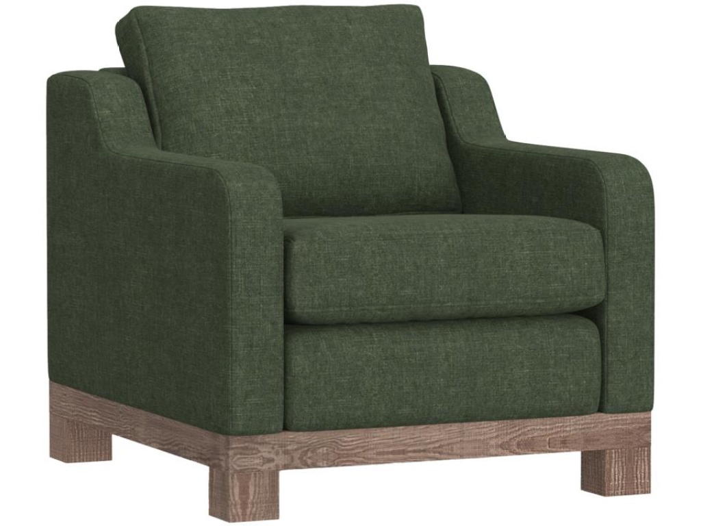 Wooden Frame & Base, Armchair - main image
