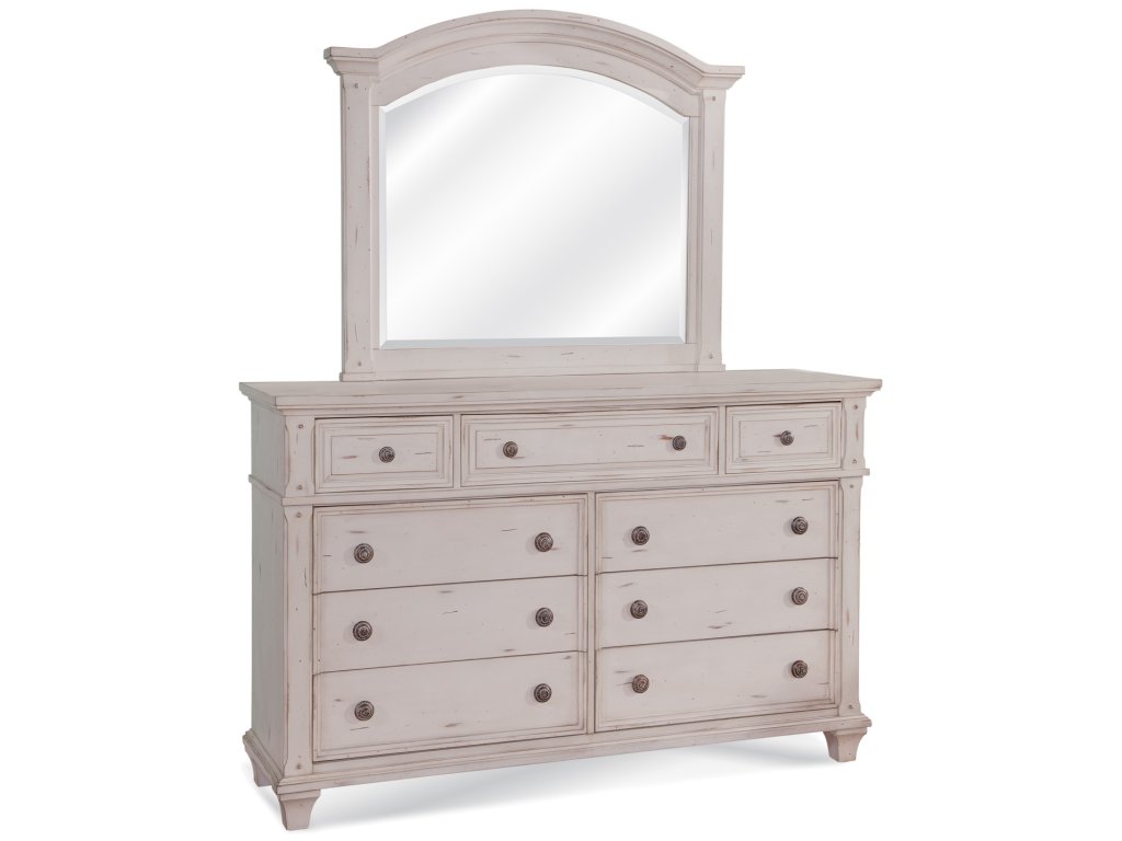 2410 Sedona 3 Pcs Bedroom Set- Queen Bed, Dresser, Mirror - image 4