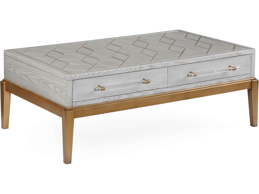 Perrine Wood Rectangular Cocktail Table - main image
