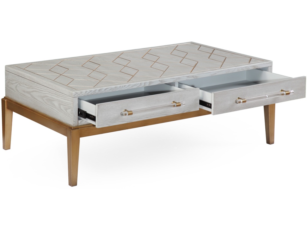 Perrine Wood Rectangular Cocktail Table - image 4