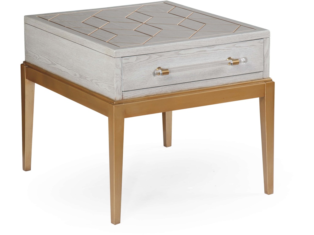 Perrine Wood Rectangular End Table - main image