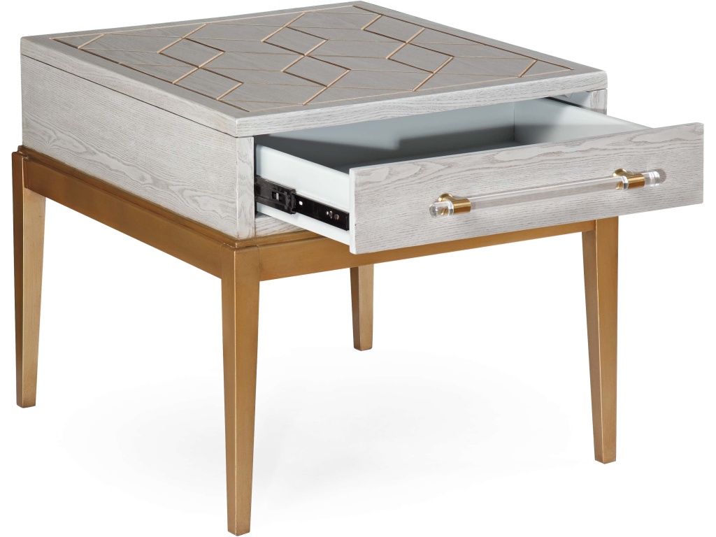 Perrine Wood Rectangular End Table - image 3