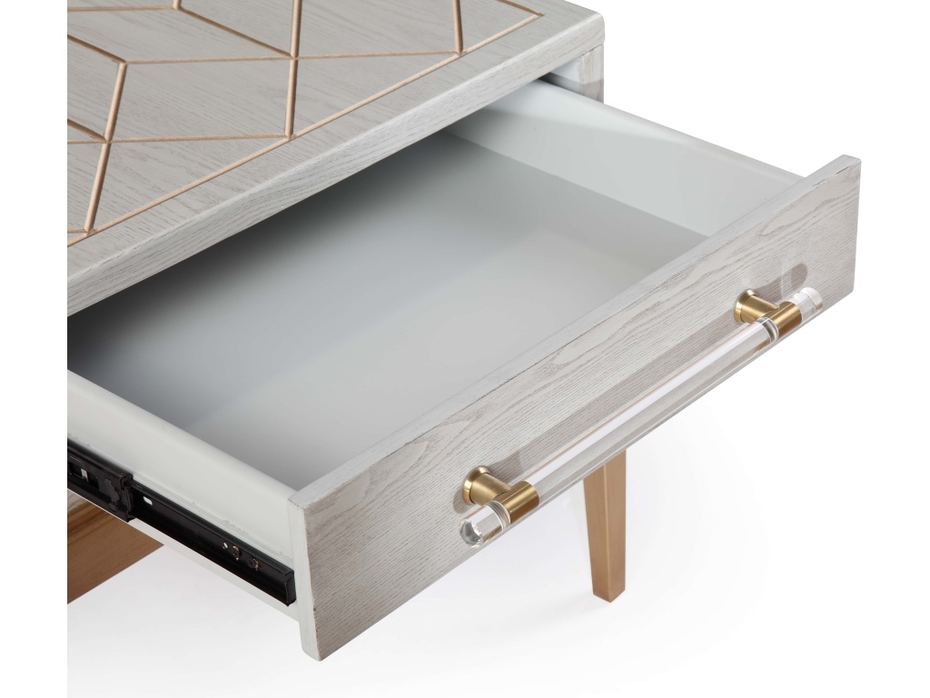 Perrine Wood Rectangular End Table - image 4