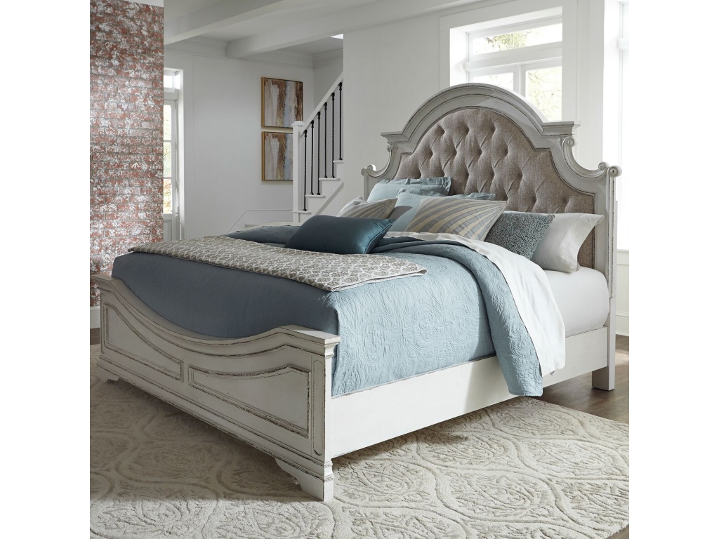 Queen Upholstered Bed - main image