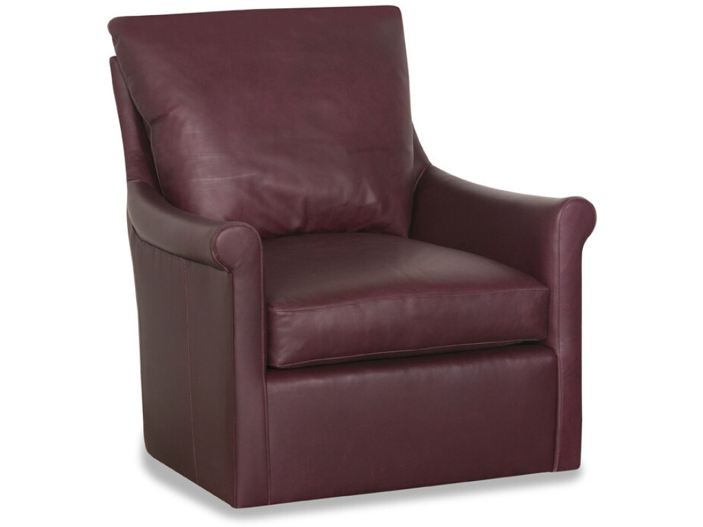 Mckinley Leather Hilary Swivel Chair, primary thumbnail