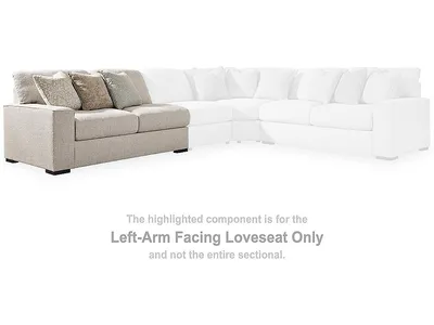 Ballyton Left-Arm Facing Loveseat - Alternative View