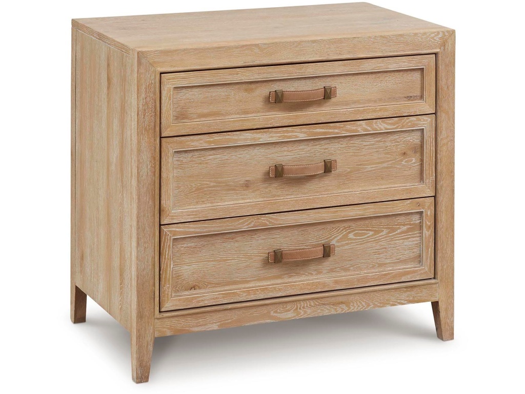 Courtland 3 Drawer Nightstand - main image