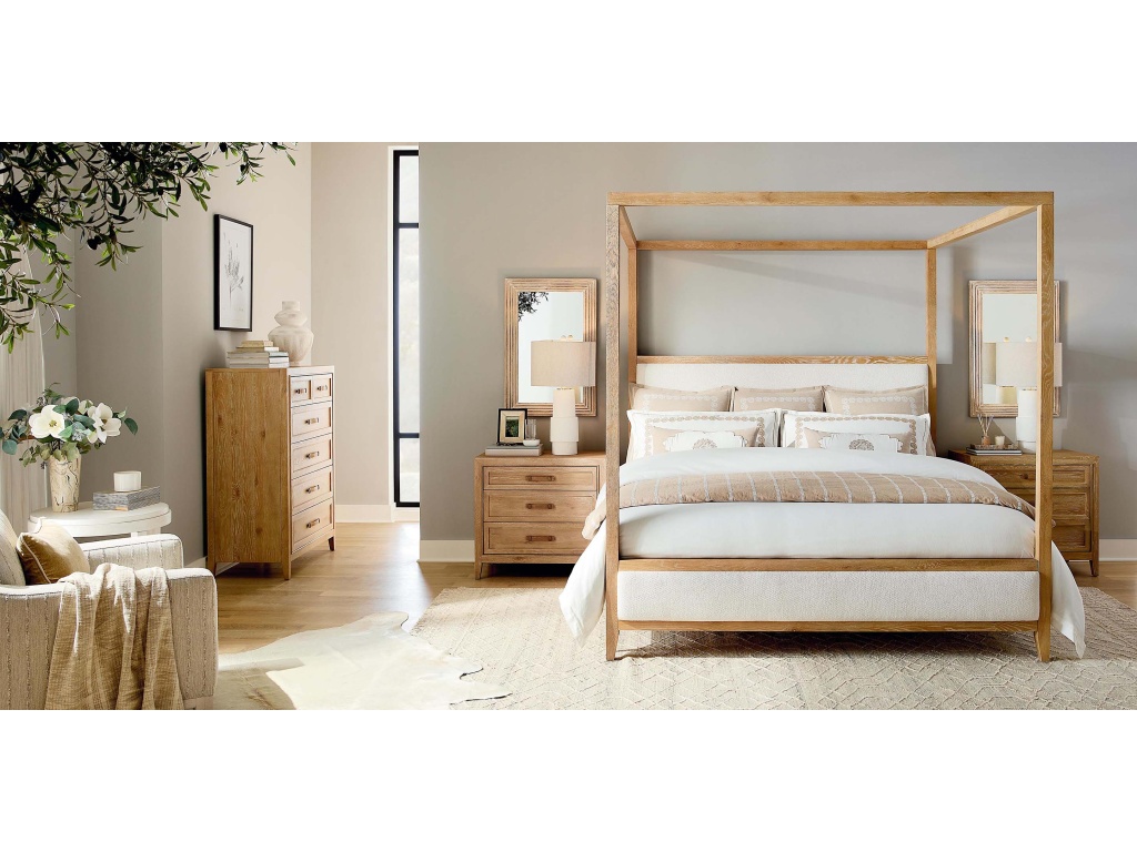 Courtland Upholstered Bed with Canopy - image 4