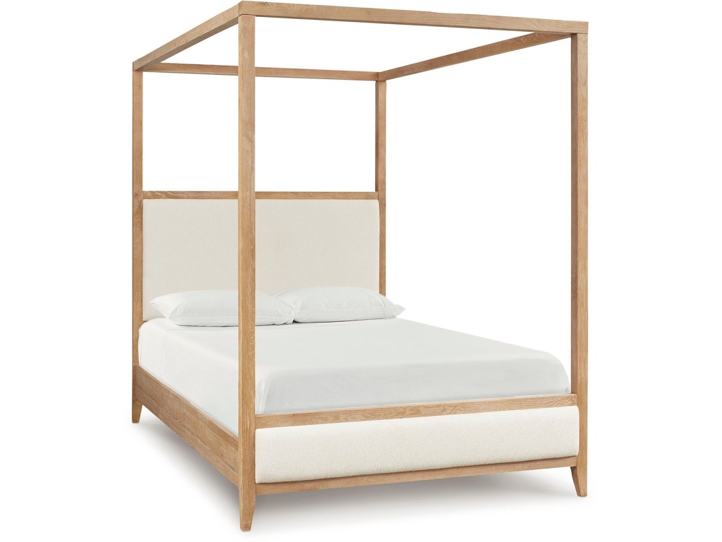 Courtland Upholstered Bed with Canopy - main image