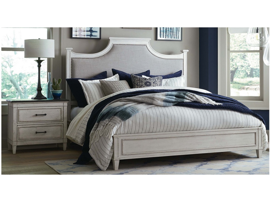 Bella Upholstered Twin & Full Bed - image 1