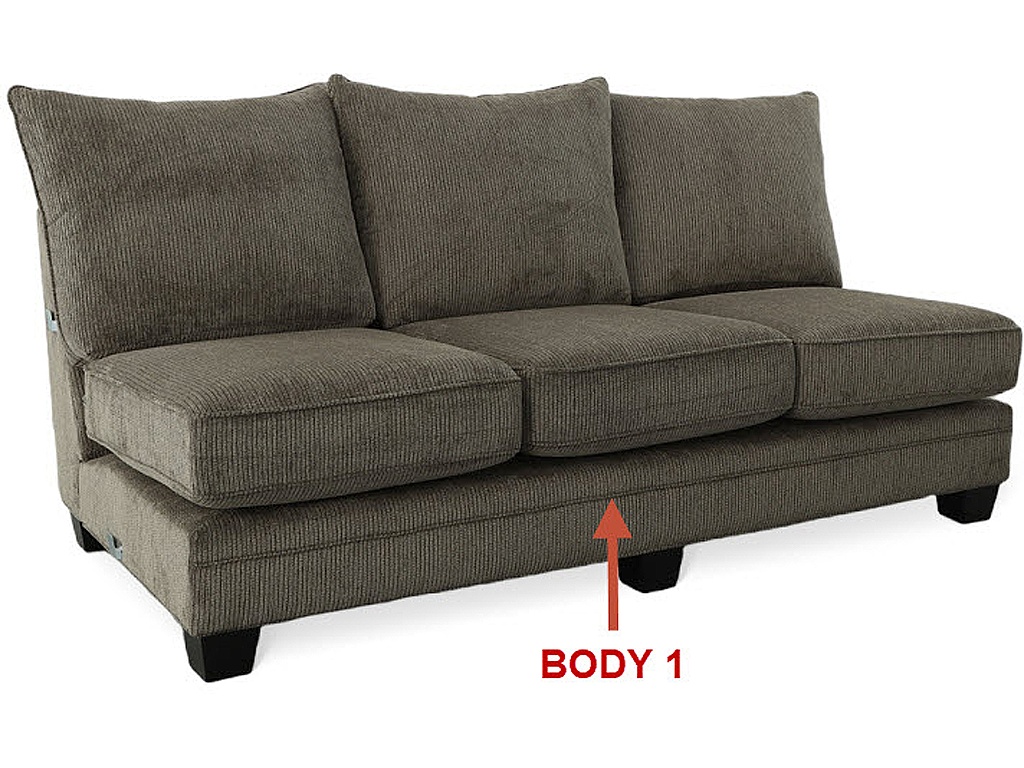 Armless Sofa - main image