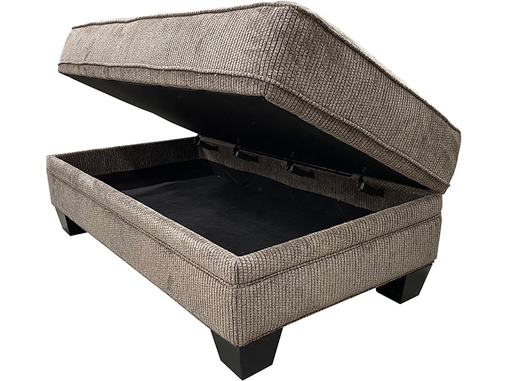 Rect. Storage Ottoman - main image