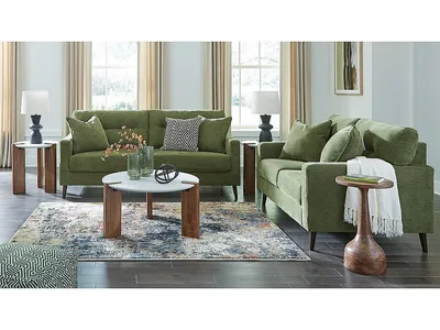 Bixler Sofa and Loveseat