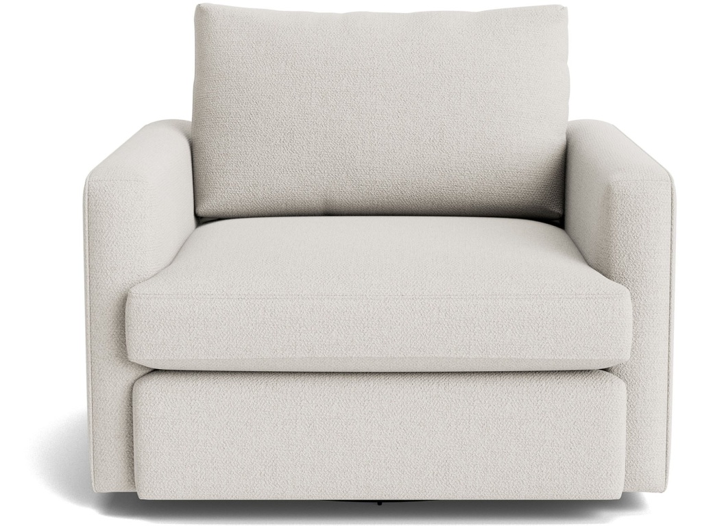 Allure Track Arm Oversized Swivel Chair - main image