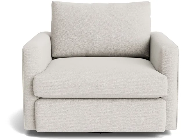 Allure Track Arm Oversized Swivel Chair