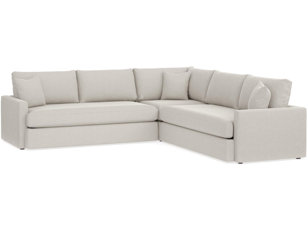 Allure Track Arm Bench Seat L-Shaped Sectional - main image