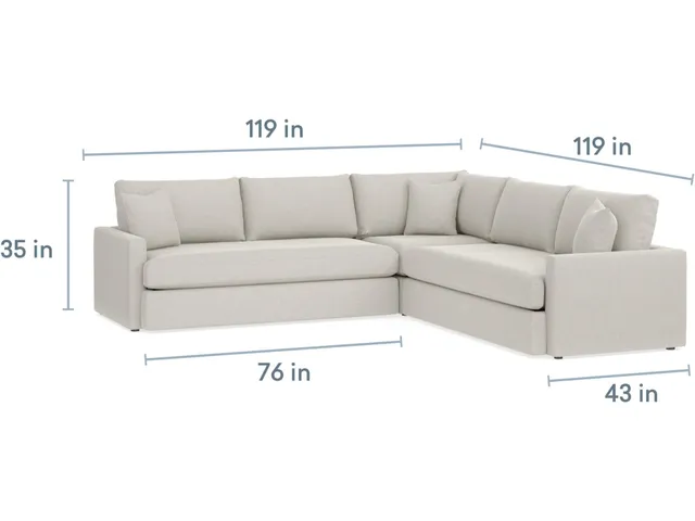 Allure Track Arm Bench Seat L-Shaped Sectional - Alternative View