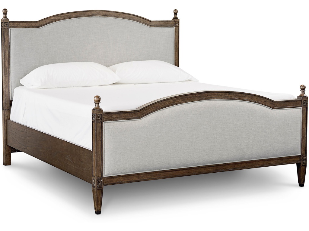 Charlotte Upholstered Bed with Footboard - main image