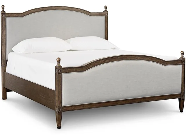 Charlotte Upholstered Bed With Footboard
