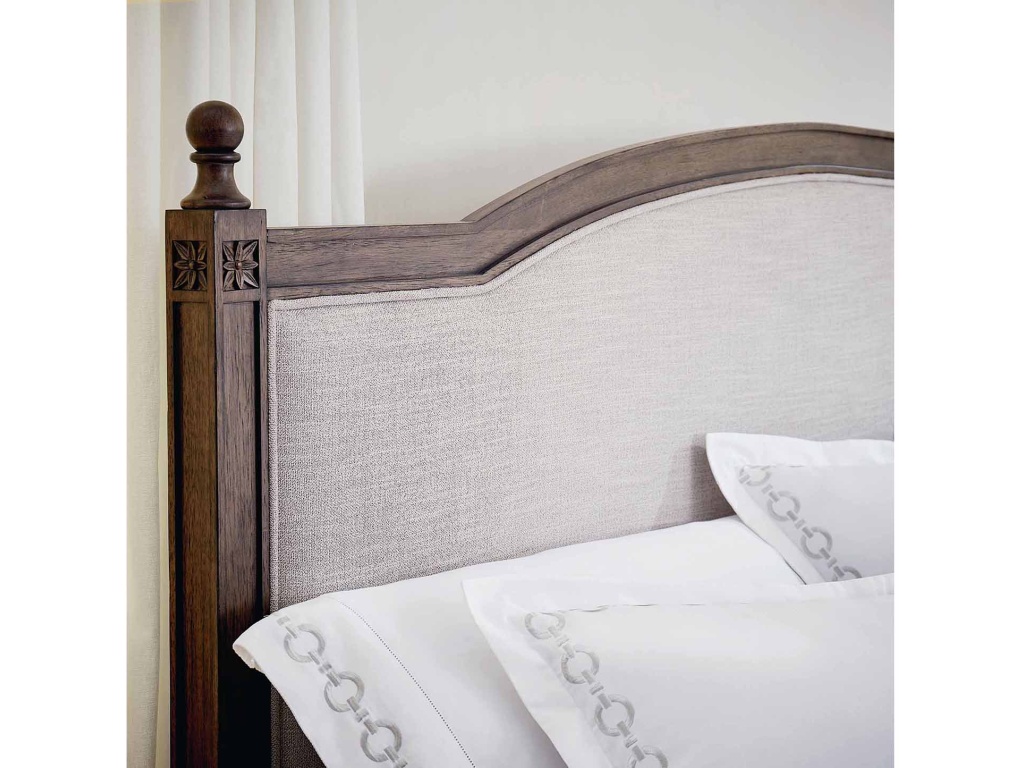 Charlotte Upholstered Bed with Footboard - image 2