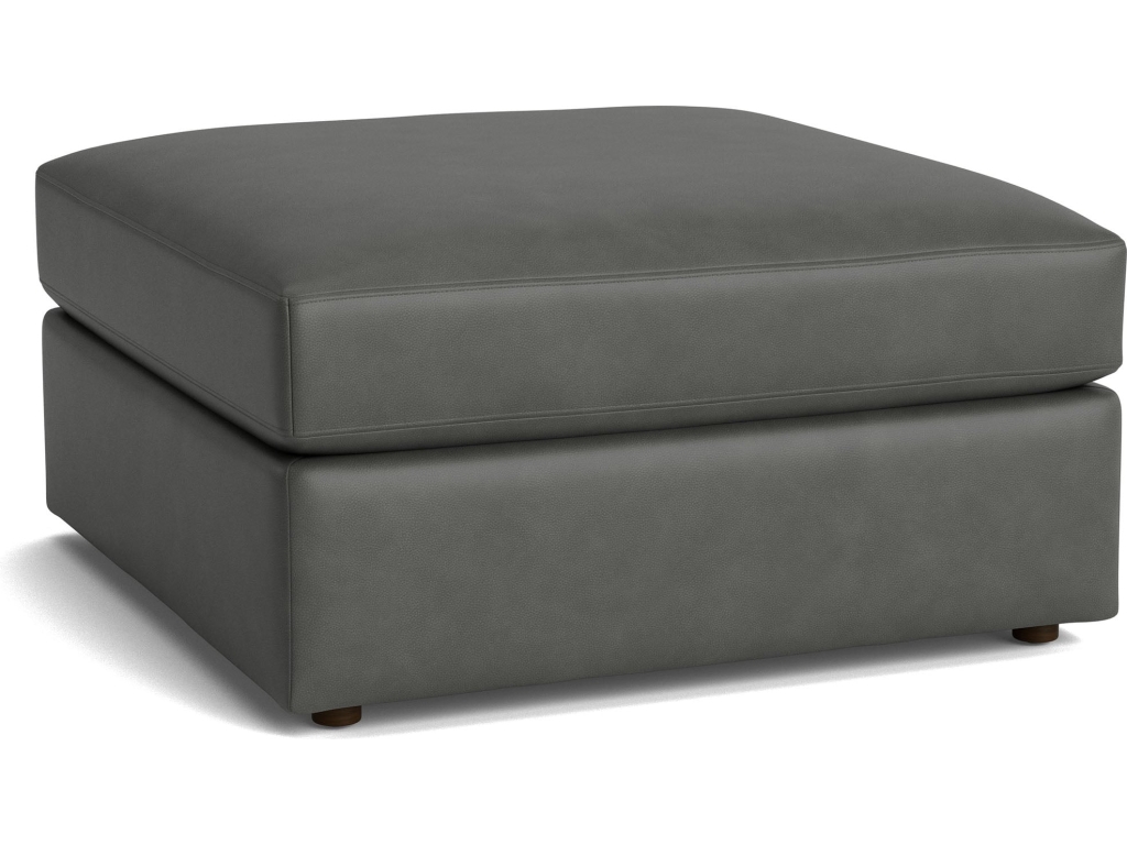 Beckham Leather Ottoman - main image