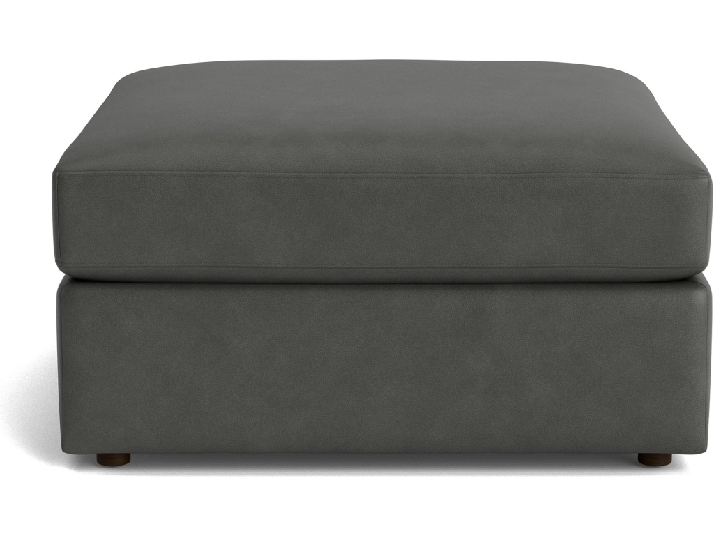 Beckham Leather Ottoman - image 1