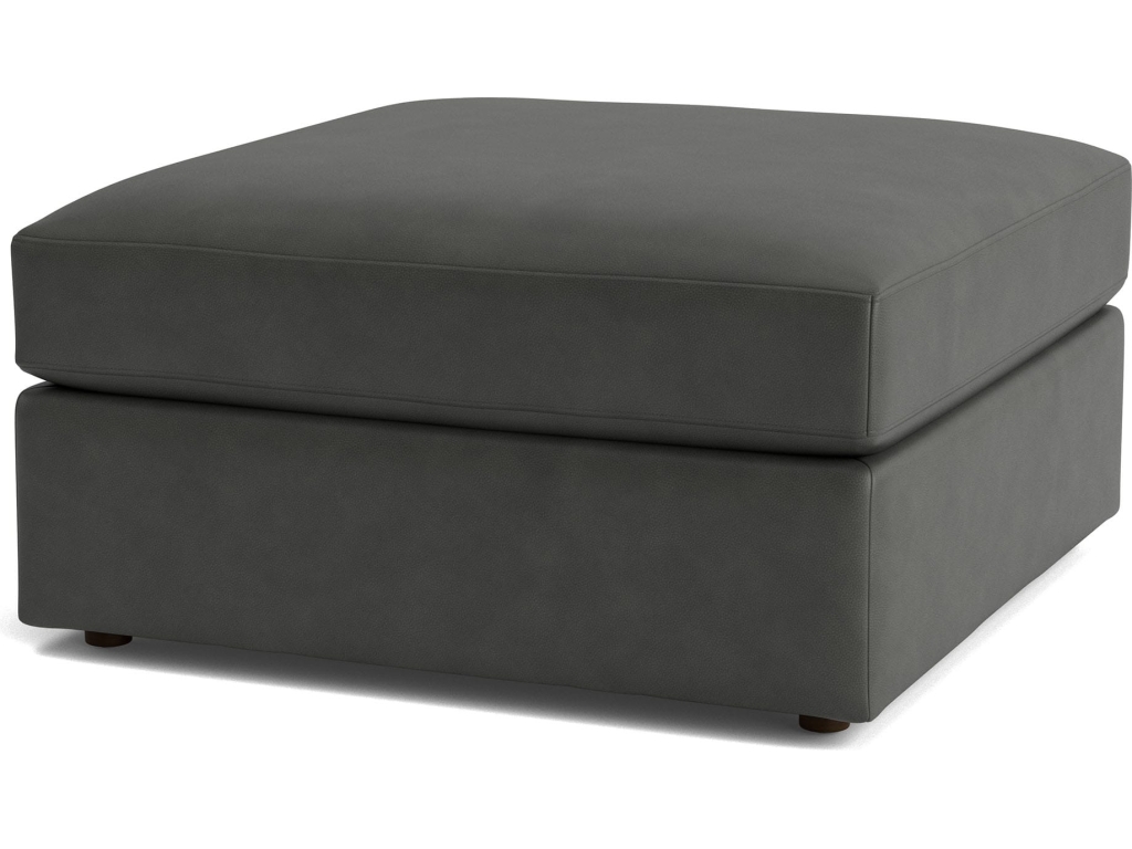 Beckham Leather Ottoman - image 4