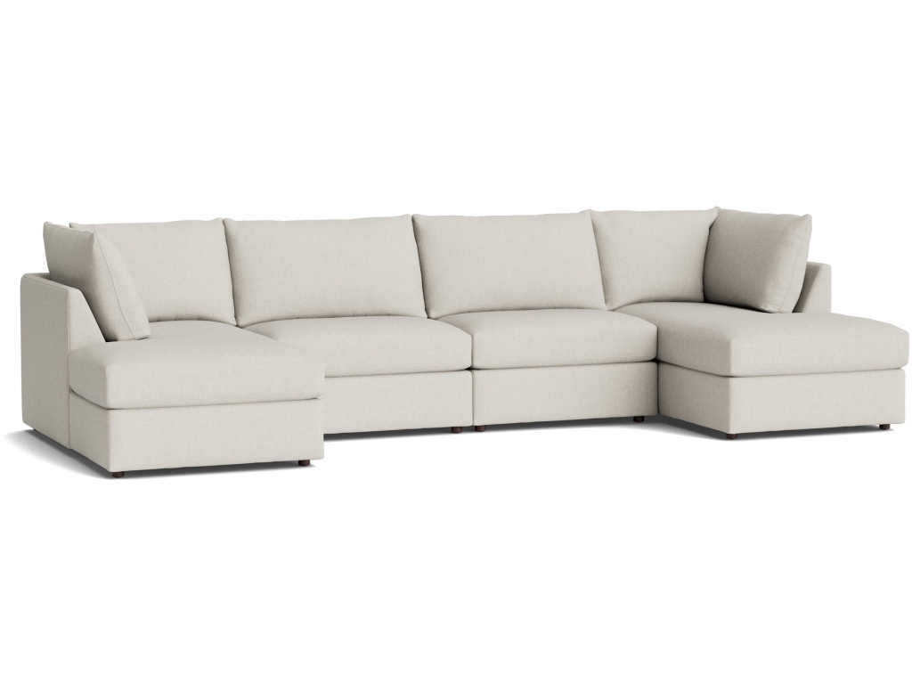Beckham Modular Double Chaise Sectional - image 1