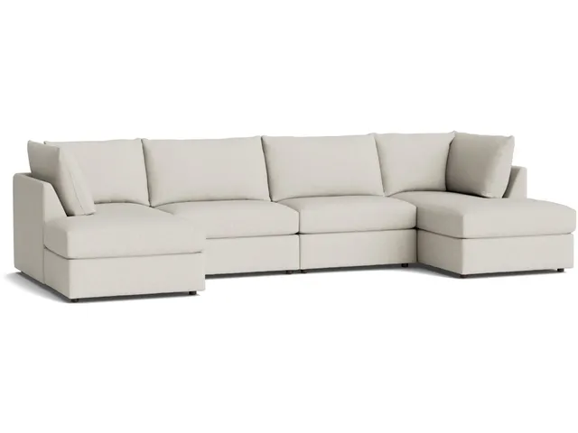 Beckham Modular Double Chaise Sectional - Alternative View