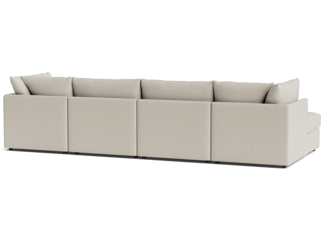 Beckham Modular Double Chaise Sectional - image 3