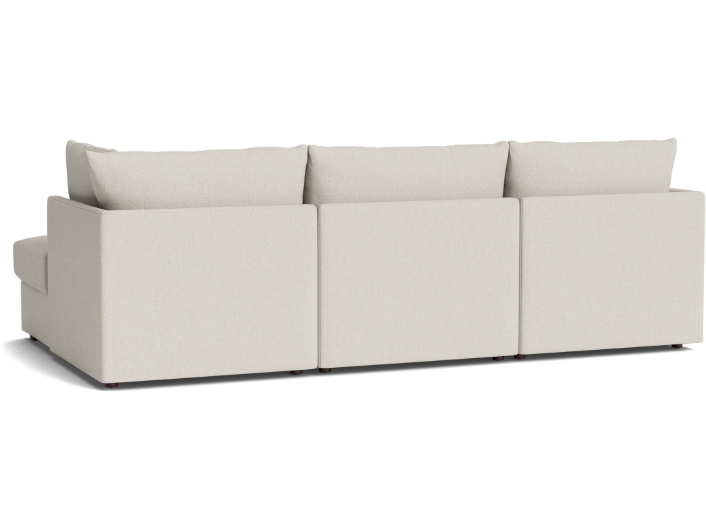Beckham Thin Track Arm Modular Sofa with Ottoman - image 4