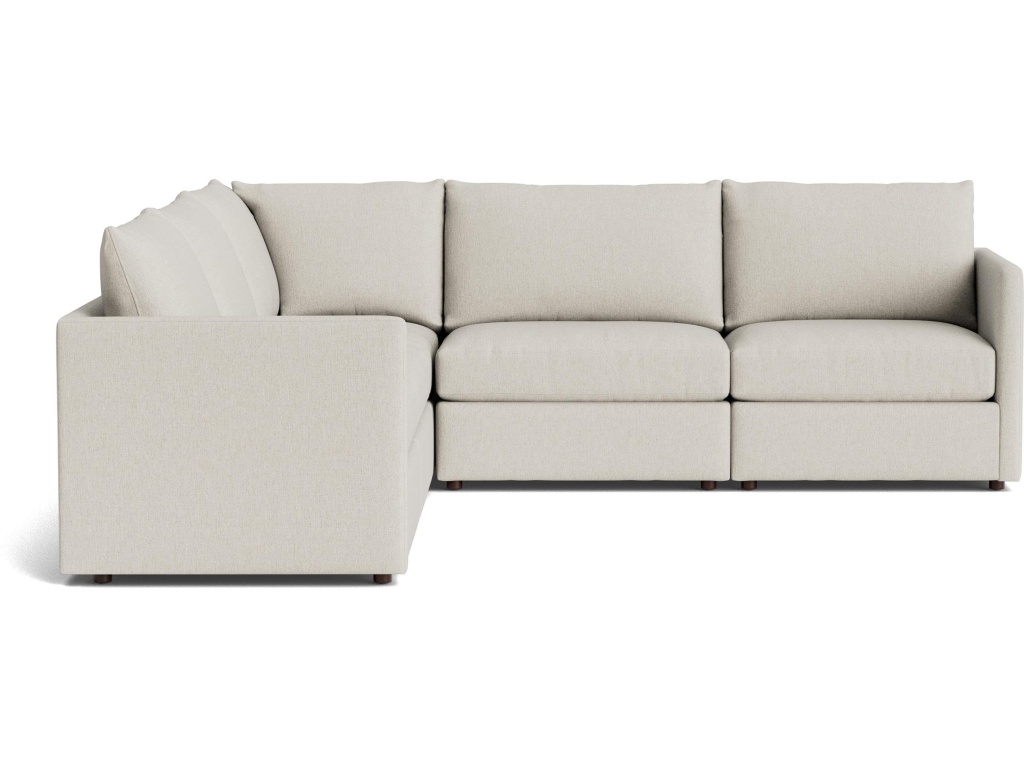 Beckham Thin Track Arm Modular L-Shaped Sectional - image 4