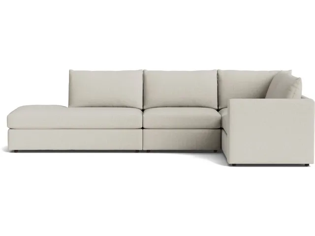 Beckham Bumper Modular L-Shaped Sectional - Alternative View