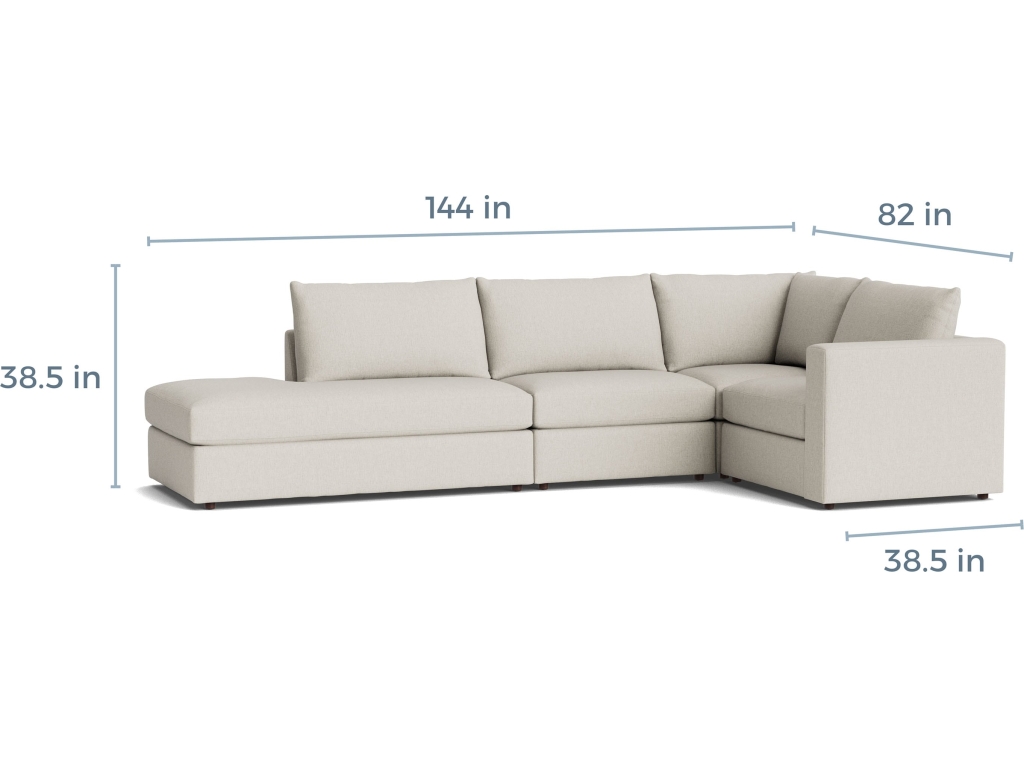 Beckham Bumper Modular L-Shaped Sectional - image 3