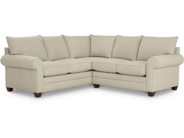 Alexander Roll Arm L-Shaped Sectional