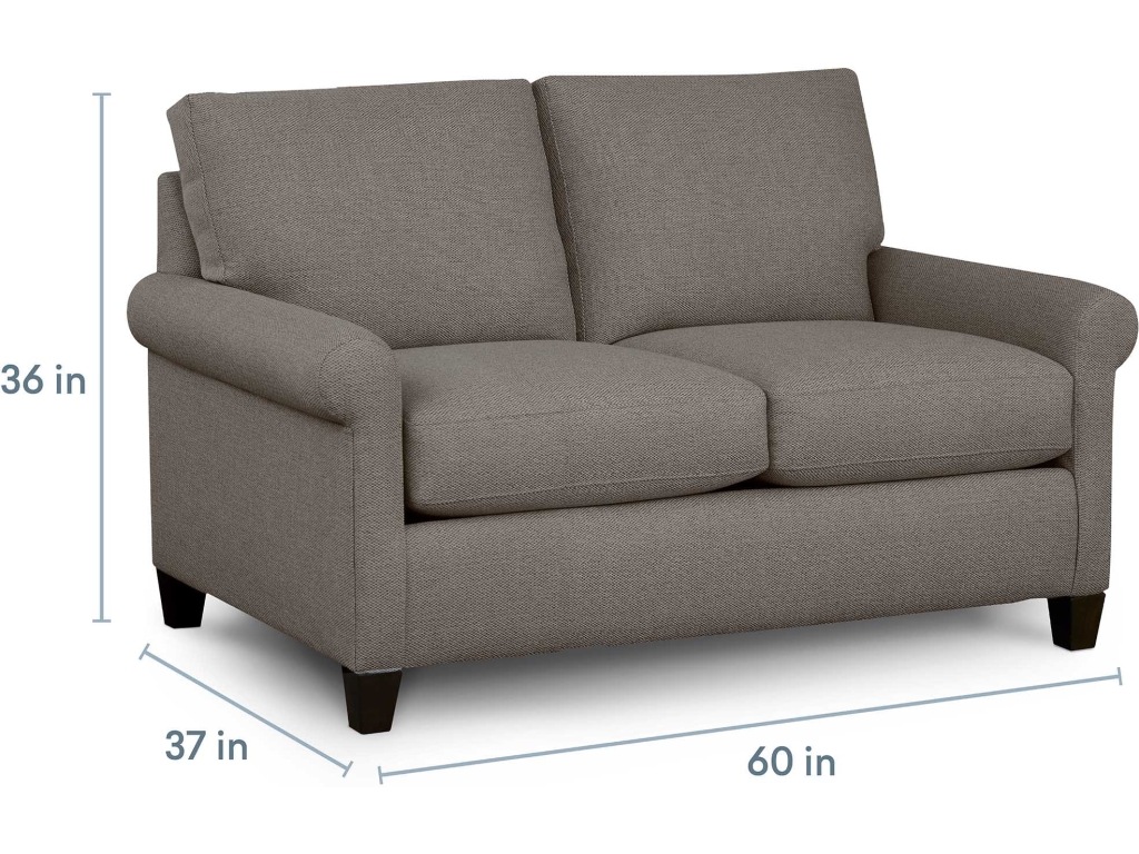Spencer Roll Arm Loveseat - image 3