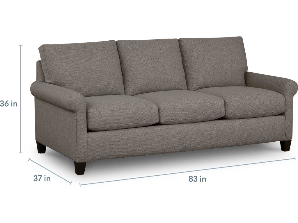 Spencer Roll Arm Sofa - image 4