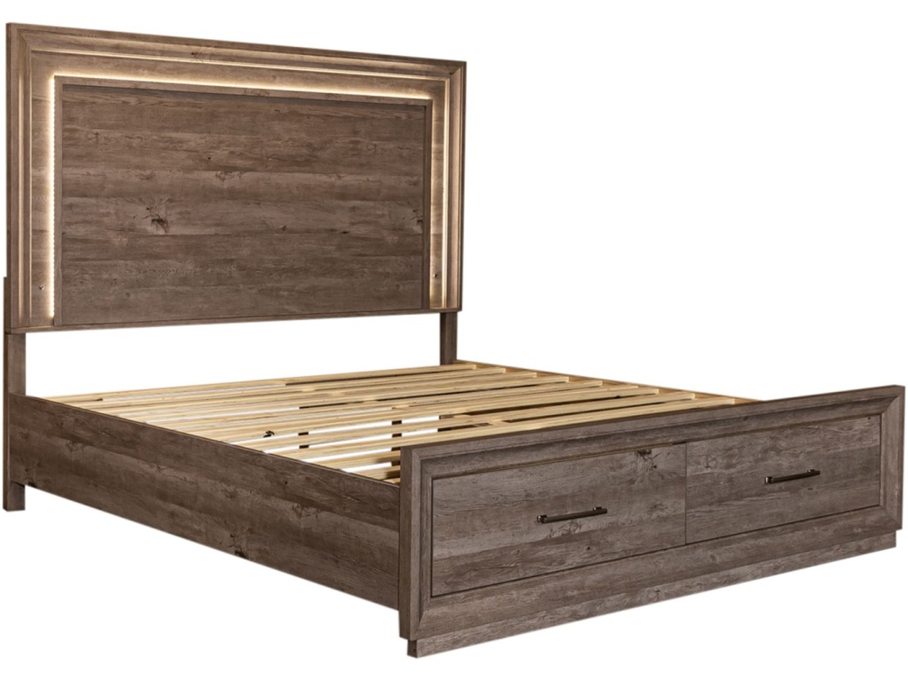 Queen Storage Bed - image 1